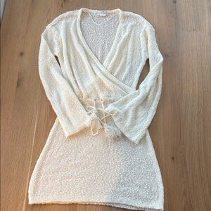 L*Space Topenga cover up mini dress